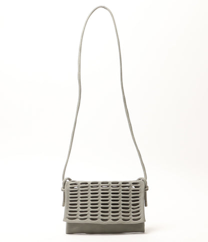 美品 GOOD GOODS ISSEY MIYAKE グッドグッズイッセイミヤケ ショルダーバッグ MOKKO FLAP POUCH GG61-AG191 レディース