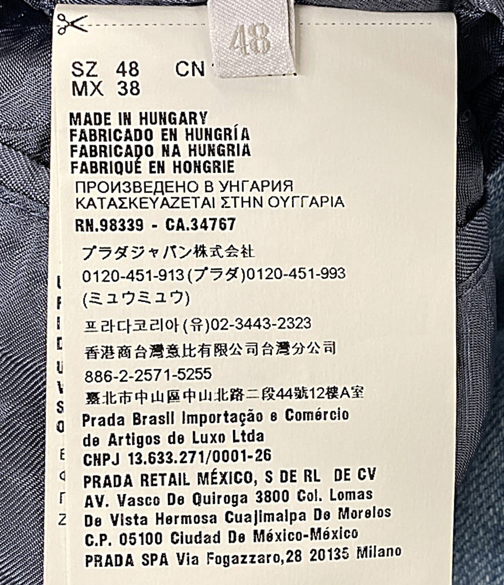 PRADA デニムジャケット ACUI 2018 3049 2ボタン 2018年 メンズ SIZE 48 プラダ
