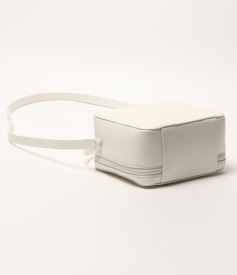 美品 AURALEE レザーショルダーバッグ ホワイト MADE BY AETA レディース オーラリー