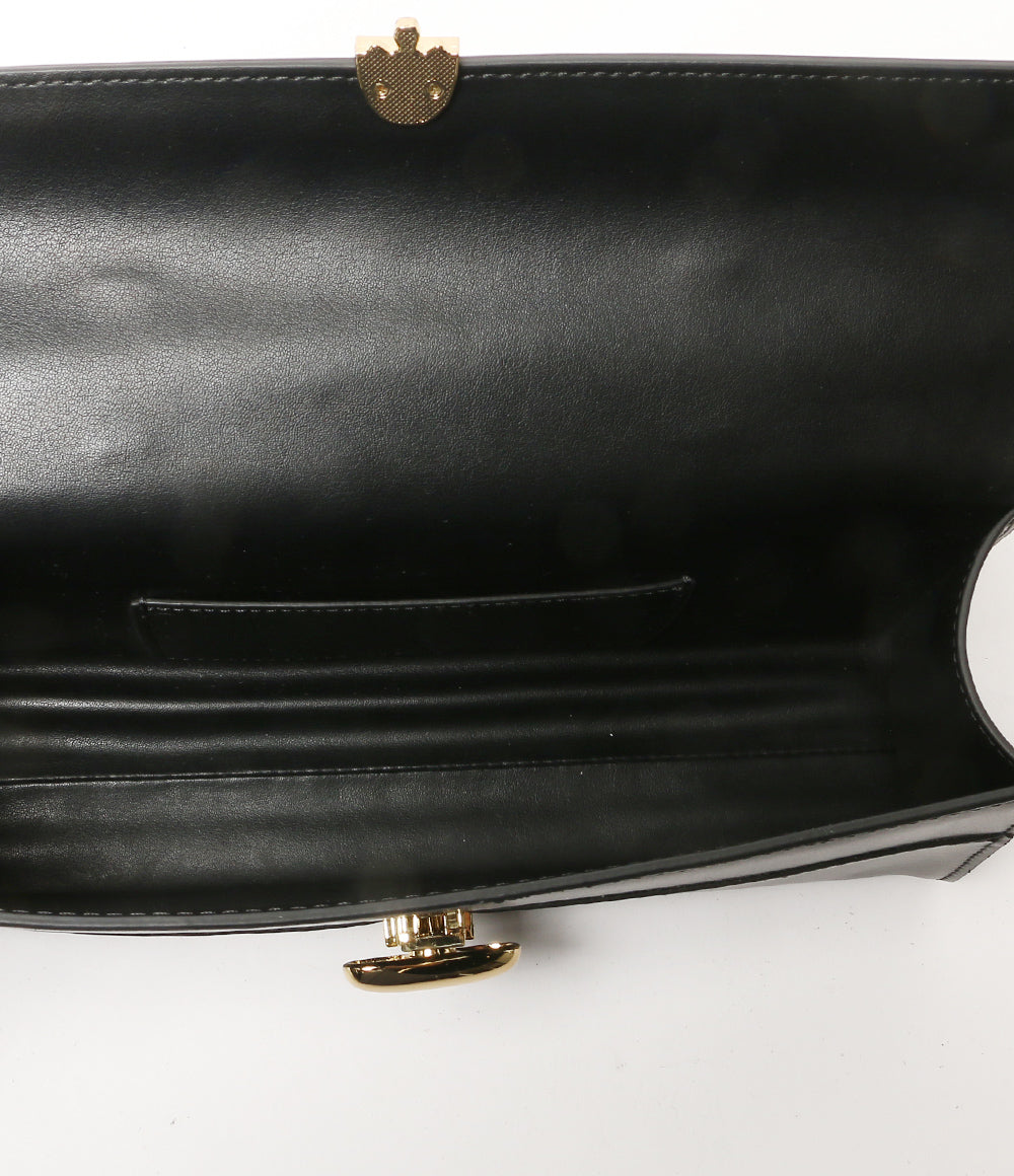 美品 SAVETTE サヴェット ハンドバッグ THE SYMMETRY POCHETTE レディース