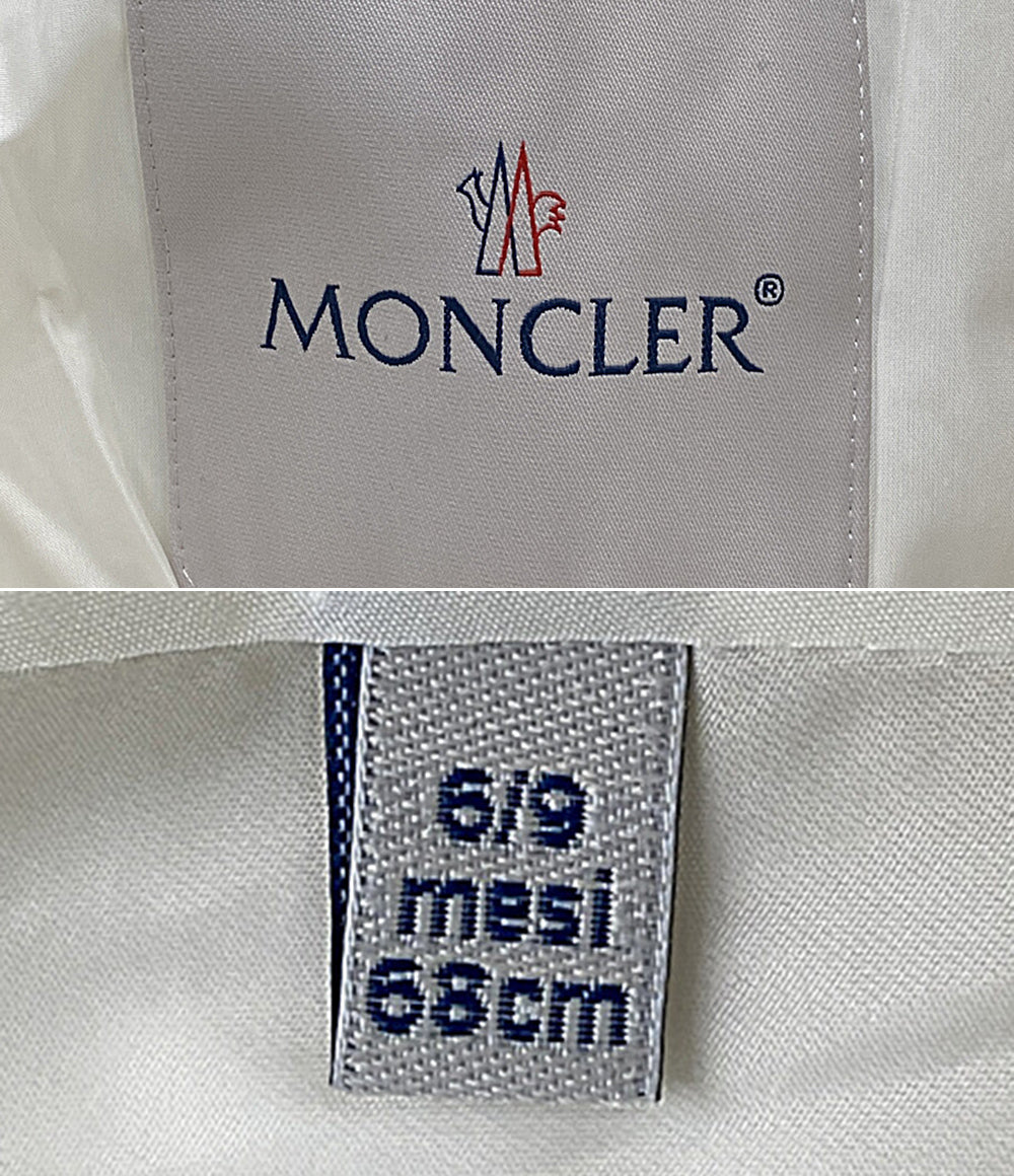MONCLER カバーオール カバーオール ダウン ホワイト 12506979YLKW キッズ SIZE 68cm モンクレール