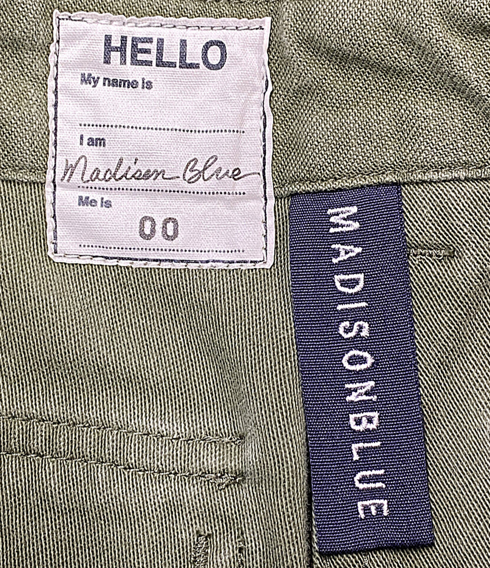 MADISONBLUE パンツ FATIGUE PANTS L.BS. カーキ MB999-3102 レディース SIZE XS マディソンブルー