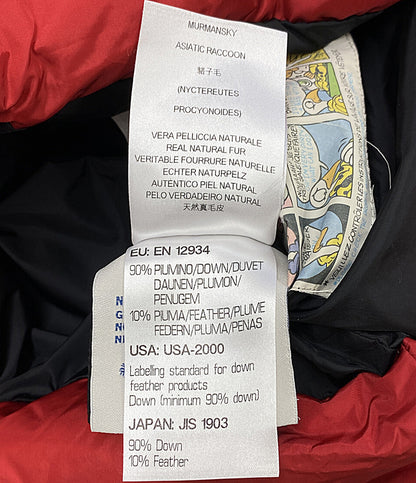 MONCLER ダウンジャケット レッド BB667588 キッズ SIZE 92cm モンクレール