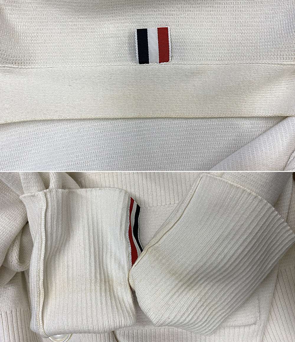 THOM BROWNE カーディガン ホワイト FKC380A-Y3007100 レディース SIZE 36 トムブラウン