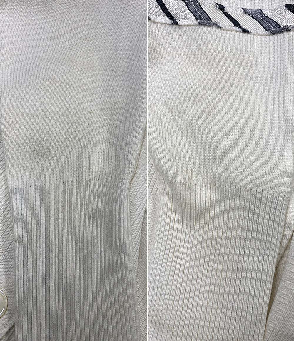 THOM BROWNE カーディガン ホワイト FKC380A-Y3007100 レディース SIZE 36 トムブラウン