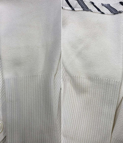 THOM BROWNE カーディガン ホワイト FKC380A-Y3007100 レディース SIZE 36 トムブラウン