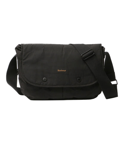 BARBOUR ショルダーバッグ Transport Riever Crossbody Bag BLK メンズ バブアー