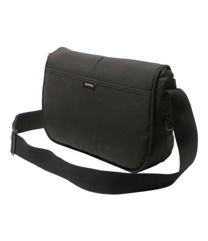 BARBOUR ショルダーバッグ Transport Riever Crossbody Bag BLK メンズ バブアー
