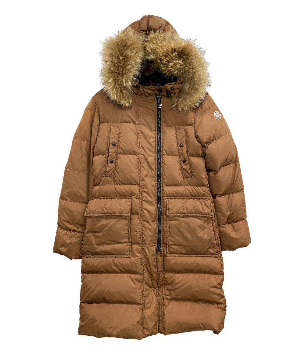 MONCLER ダウンコート MELINA ブラウン 920-093-49335-91 レディース SIZE 00 モンクレール