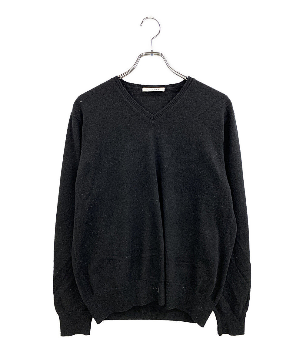 Cruciani ニット Vネックニット カシミヤ CU2001 メンズ SIZE 50 クルチアーニ