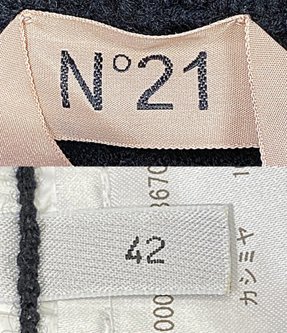 美品 N°21 ニット バックオープンニット カシミヤ100 00000146433670 レディース SIZE 42 ヌメロ ヴェントゥーノ