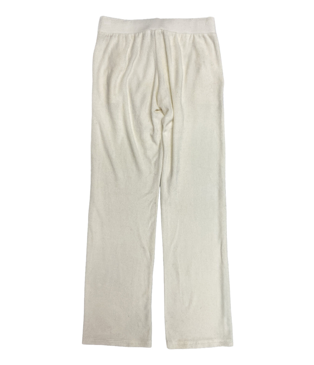 MONCLER パイルパンツ ホワイト 101-094-87612-00 レディース SIZE XS モンクレール