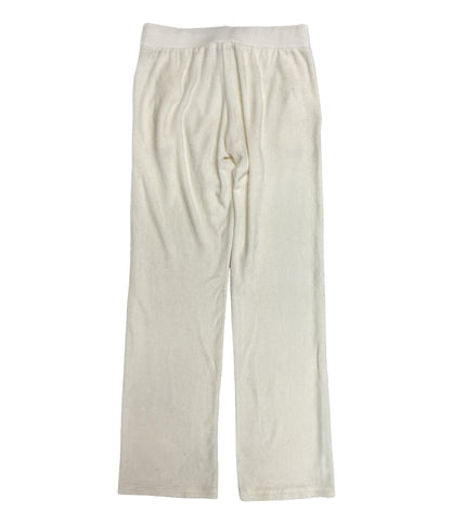MONCLER パイルパンツ ホワイト 101-094-87612-00 レディース SIZE XS モンクレール