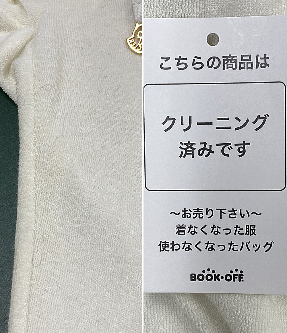 MONCLER パイルパンツ ホワイト 101-094-87612-00 レディース SIZE XS モンクレール
