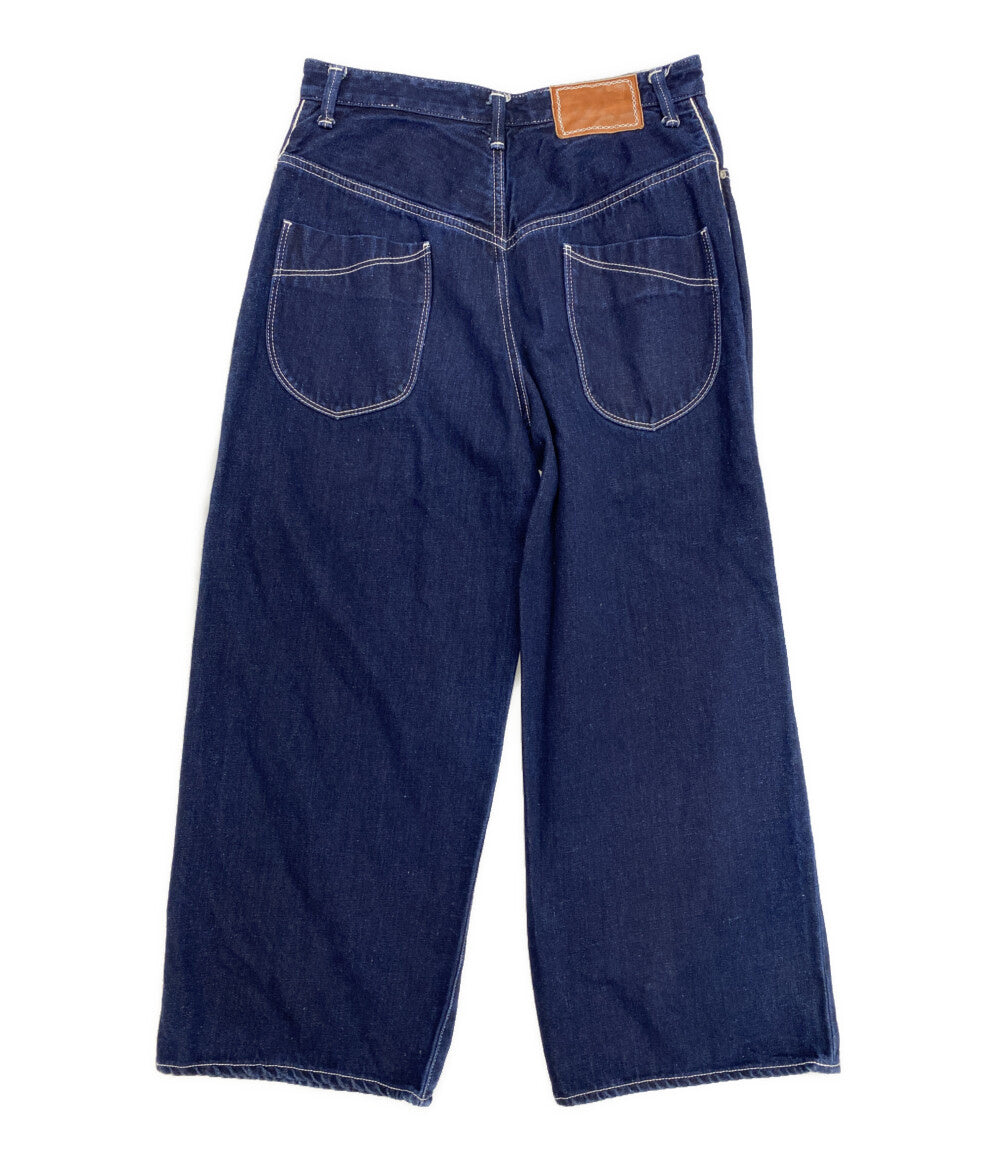 mina perhonen パンツ デニム ワイドサイズ dn4359 レディース SIZE 38 ミナペルホネン