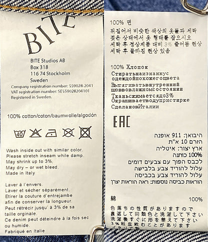 美品 BITE Studios バイト・ストゥディオズ デニムジャケット オーバーサイズ レディース SIZE 14