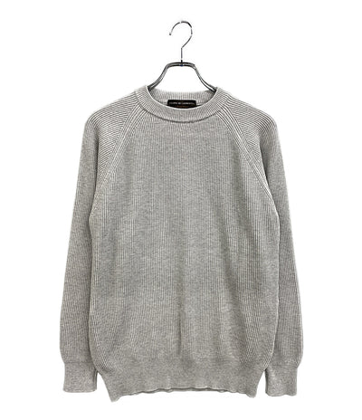美品 filippo de laurentiis フィリッポ・デ・ローレンティス ニット グレー メンズ SIZE 46