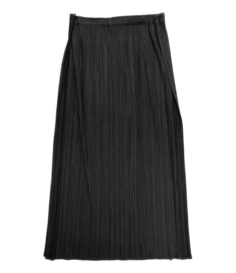 美品 PLEATS PLEASE スカート ブラック PP71-JG754 レディース SIZE 2 プリーツプリーズ