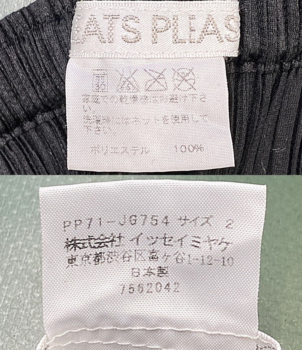 美品 PLEATS PLEASE スカート ブラック PP71-JG754 レディース SIZE 2 プリーツプリーズ