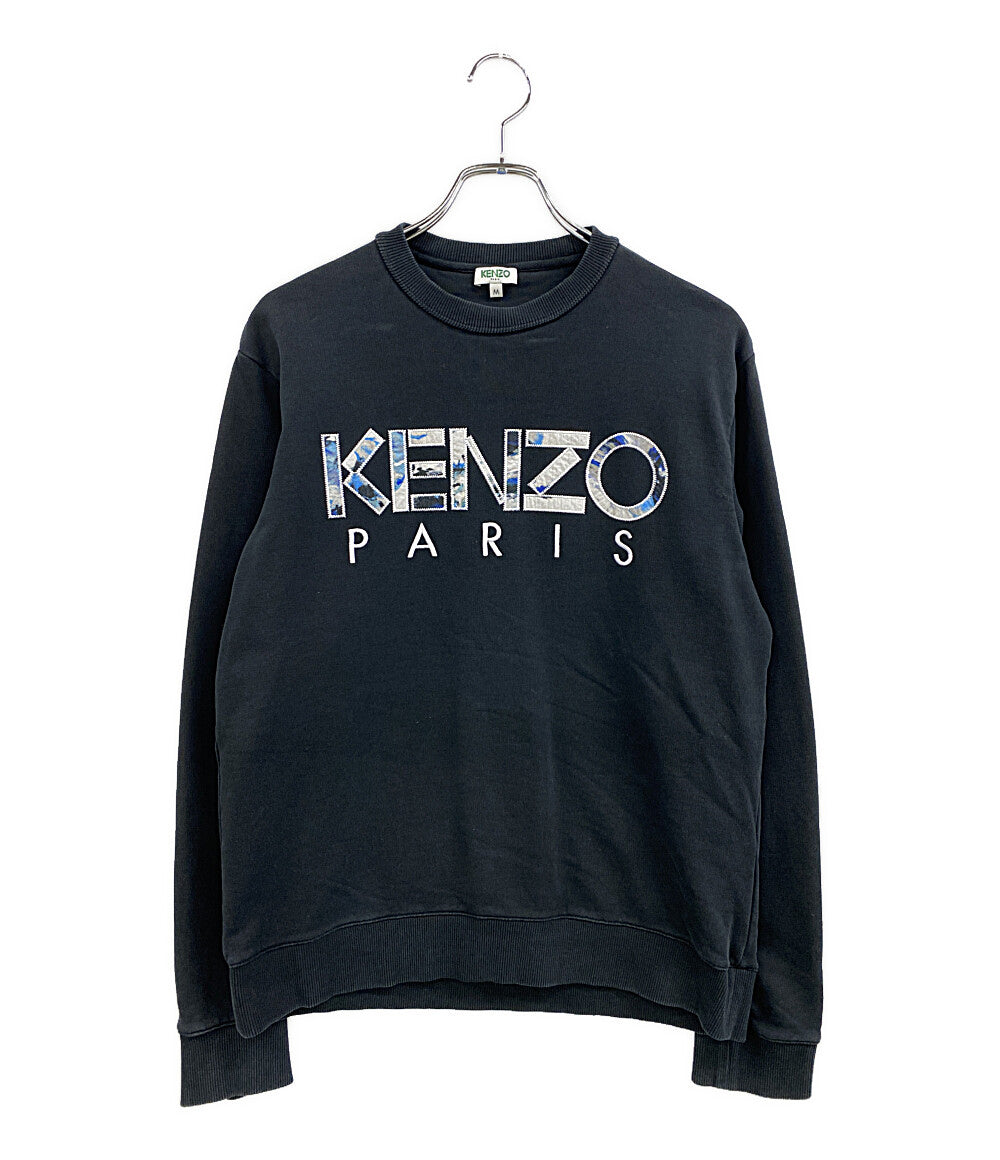 KENZO スウェット ブラック KENZOロゴ F965SW0004MD メンズ SIZE M ケンゾー