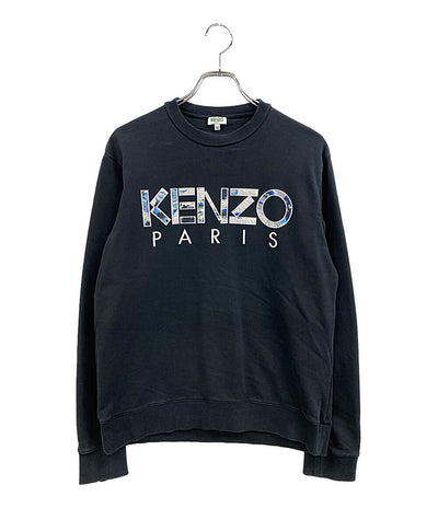 KENZO スウェット ブラック KENZOロゴ F965SW0004MD メンズ SIZE M ケンゾー
