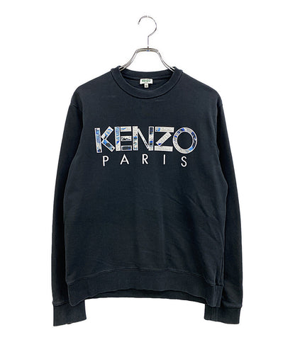 KENZO スウェット ブラック KENZOロゴ F965SW0004MD メンズ SIZE M ケンゾー