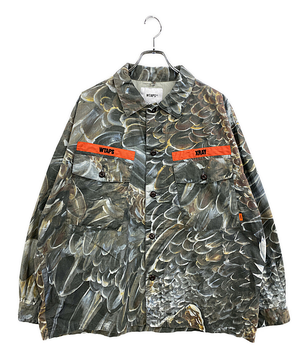 美品 WTAPS ジャケット WED CAMO 24SS 241DCWDT－SHM03 メンズ SIZE X 04 ダブルタップス