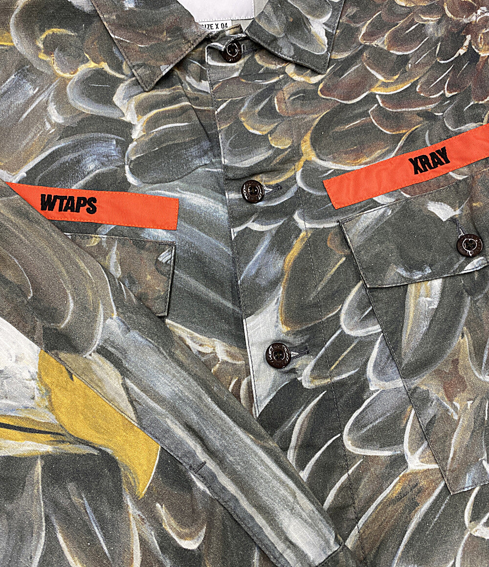 美品 WTAPS ジャケット WED CAMO 24SS 241DCWDT－SHM03 メンズ SIZE X 04 ダブルタップス