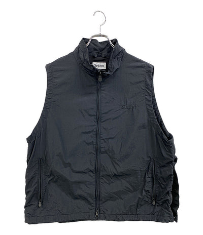 美品 steinn セットイン ベスト Ballperson Vest ブラック 86-06-0006-142 メンズ SIZE L