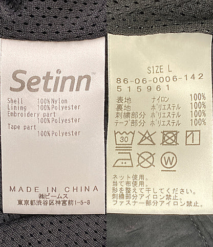 美品 steinn セットイン ベスト Ballperson Vest ブラック 86-06-0006-142 メンズ SIZE L