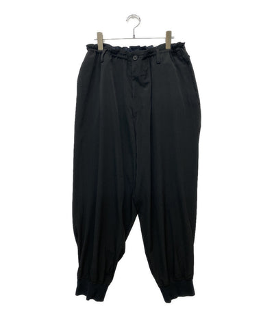 YOHJI YAMAMOTO POUR HOMME パンツ 21SS フラシ裾リブP HD-P17-500 メンズ SIZE 2 ヨウジヤマモトプールオム