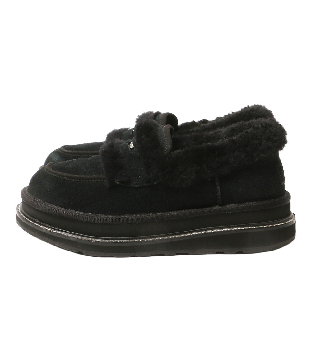 UGG×sacai サカイ ローファー ブラック レディース SIZE 24cm アグ