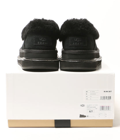 UGG×sacai サカイ ローファー ブラック レディース SIZE 24cm アグ