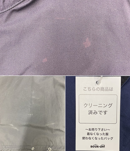 KENZO コート コットンポリ ネイビー スタンドカラー比翼 メンズ SIZE XS ケンゾー