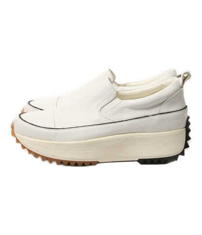 BEARDSLEY 厚底スリッポン WHT レディース SIZE 45 ビアズリー