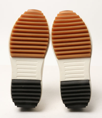 BEARDSLEY 厚底スリッポン WHT レディース SIZE 45 ビアズリー