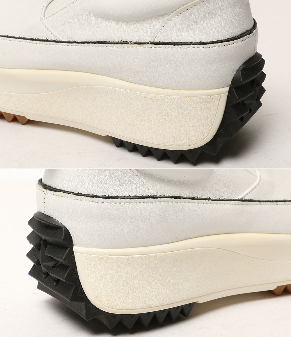 BEARDSLEY 厚底スリッポン WHT レディース SIZE 45 ビアズリー