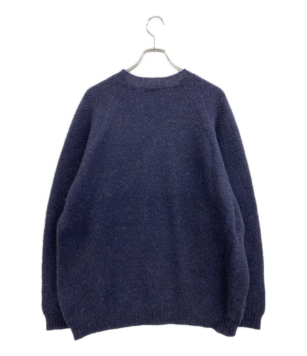 JOHN SMEDLEY ニット イギリス製 ネイビー メンズ SIZE XXL ジョンスメドレー