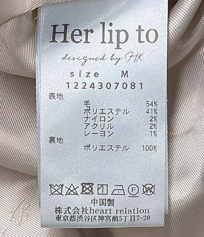 Her lip to ケープコート 1224307081 レディース SIZE M ハーリップトゥ