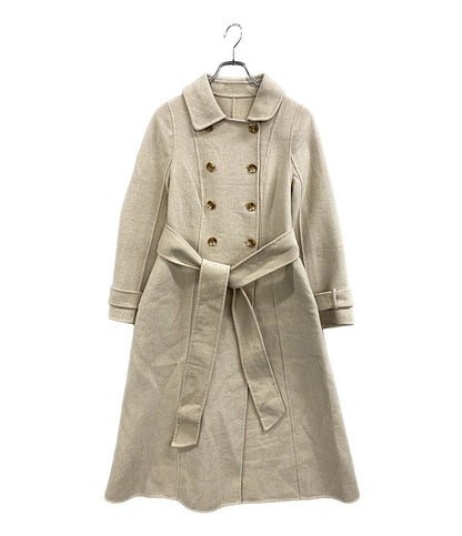 美品 Her lip to トレンチコート ライトベージュ 1224307084 レディース SIZE S ハーリップトゥ