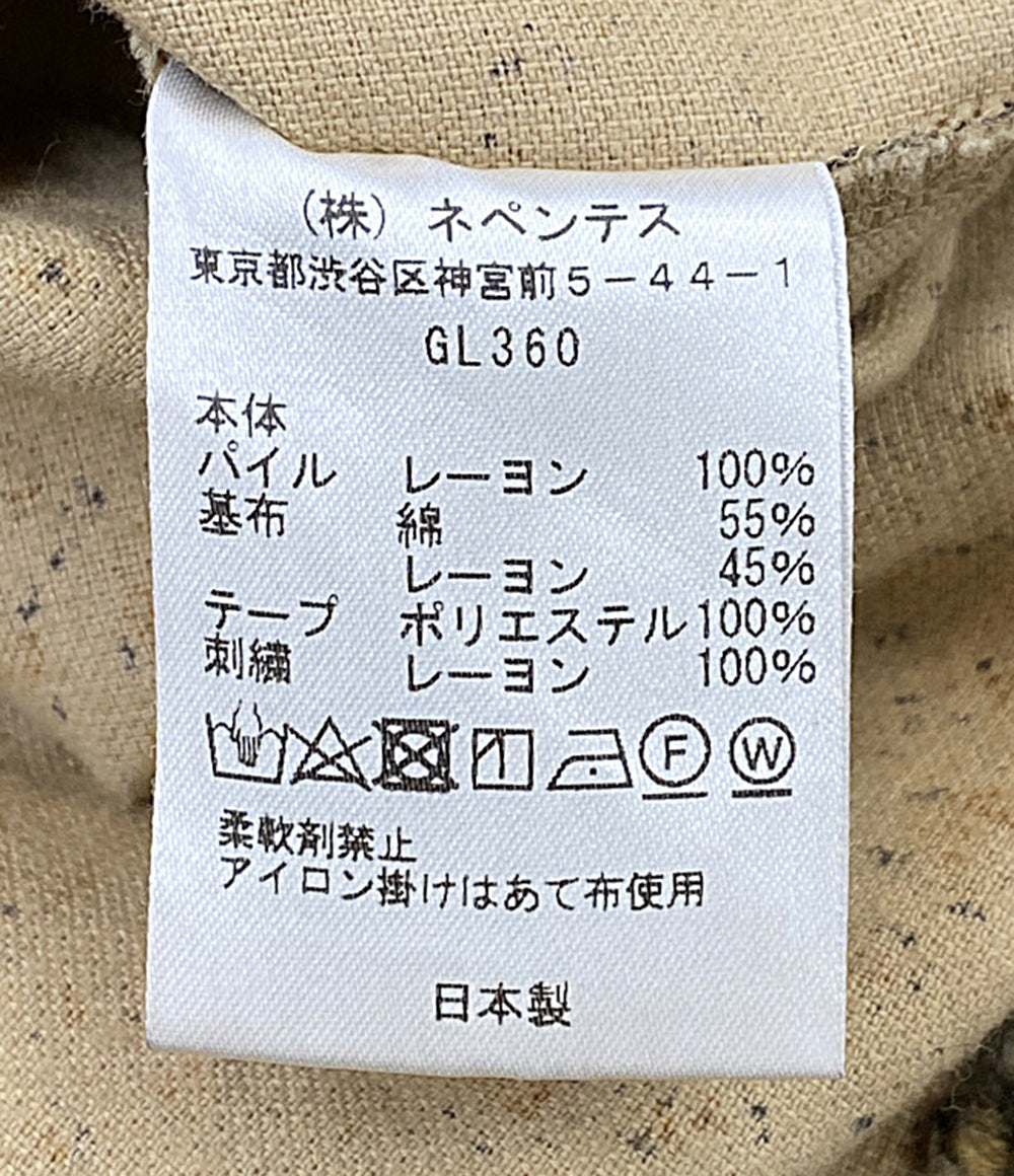 美品 NEEDLES パンツ ×SSZ レオパード総柄 GL360 メンズ SIZE - ニードルズ