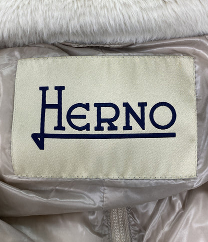 HERNO ダウンジャケット PI1123D-12017 ベージュ レディース SIZE 42 ヘルノ