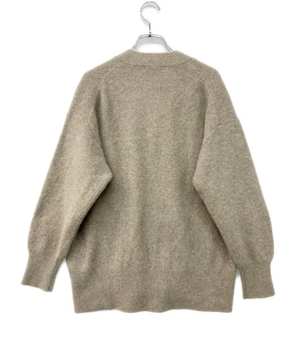 Whim Gazette カーディガン ウール ベージュ レディース SIZE F ウィム ガゼット