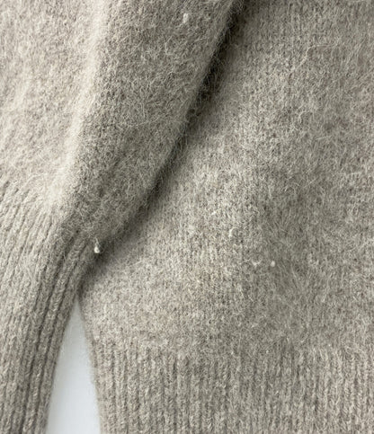 Whim Gazette カーディガン ウール ベージュ レディース SIZE F ウィム ガゼット
