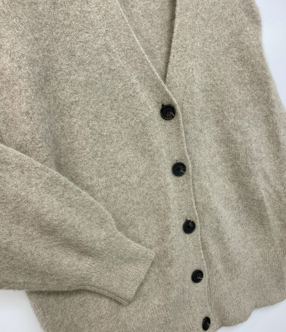 Whim Gazette カーディガン ウール ベージュ レディース SIZE F ウィム ガゼット