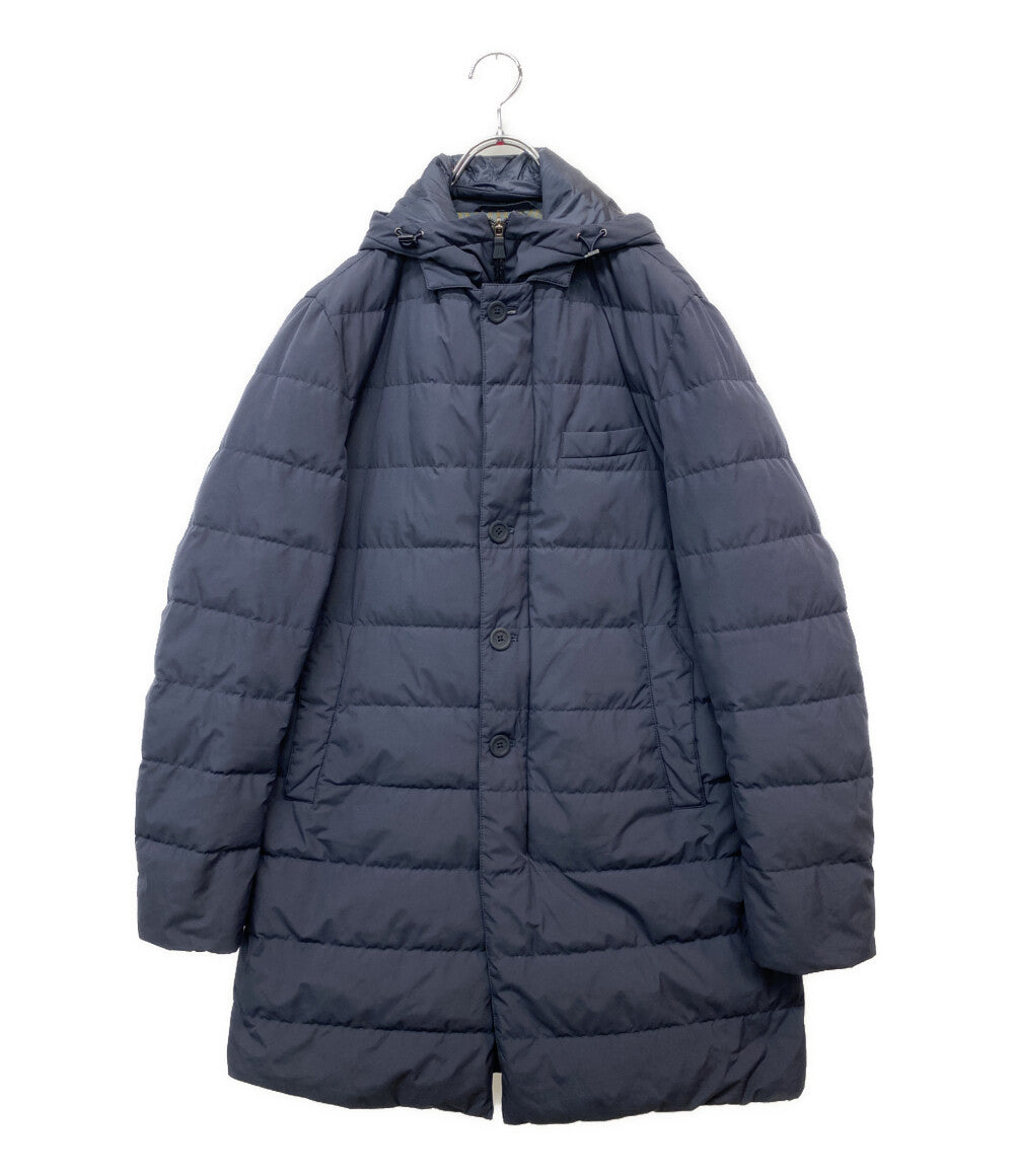 HERNO ダウンコート ネイビー ゴアテックス PI137UL-11106-9201 レディース SIZE 50 ヘルノ