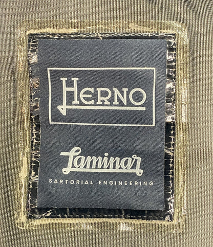 HERNO ダウンコート ネイビー ゴアテックス PI137UL-11106-9201 レディース SIZE 50 ヘルノ