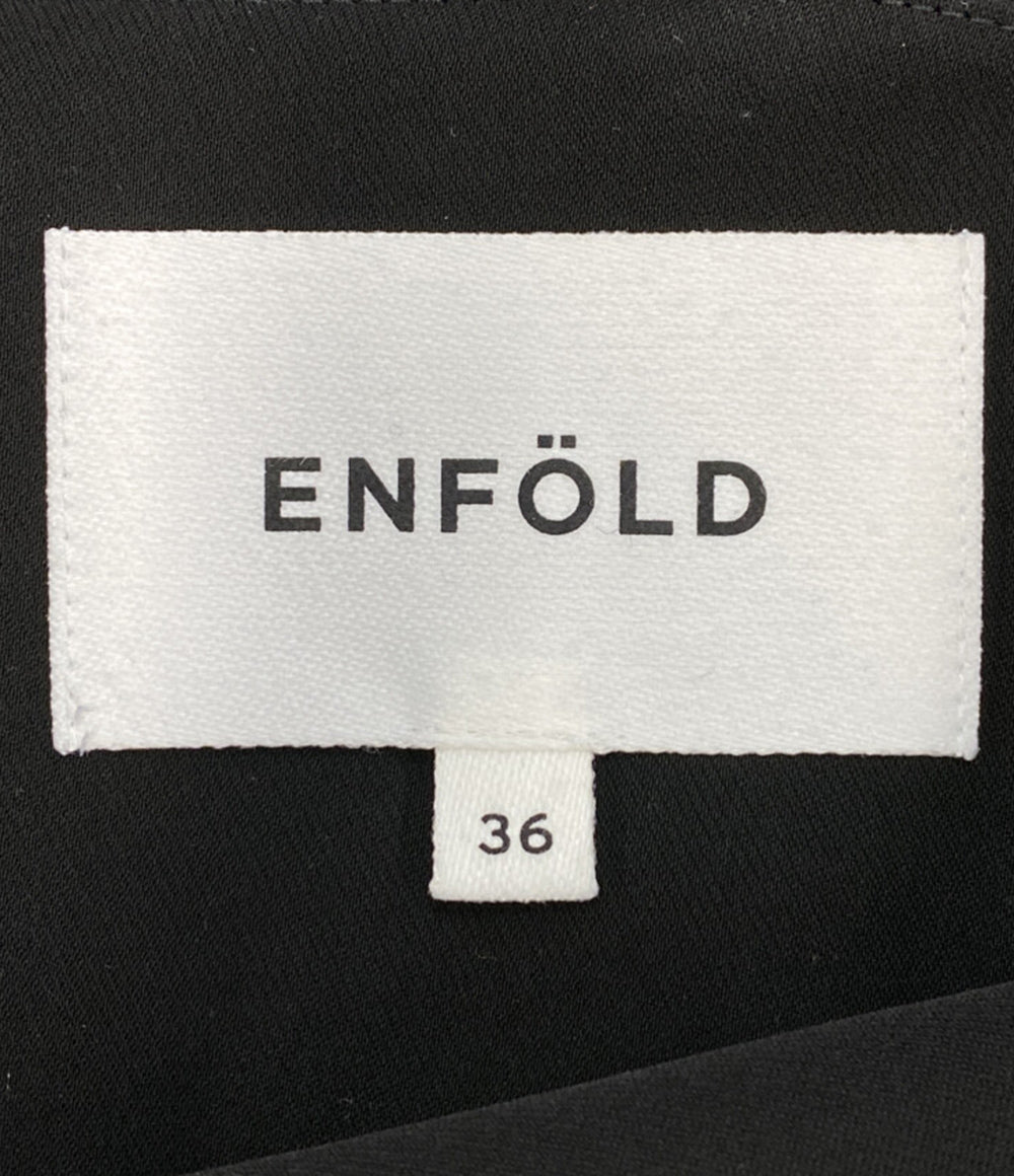 ENFOLD 300GS230-1330 ケープライクジャケット 24SS レディース SIZE 36 エンフォルド