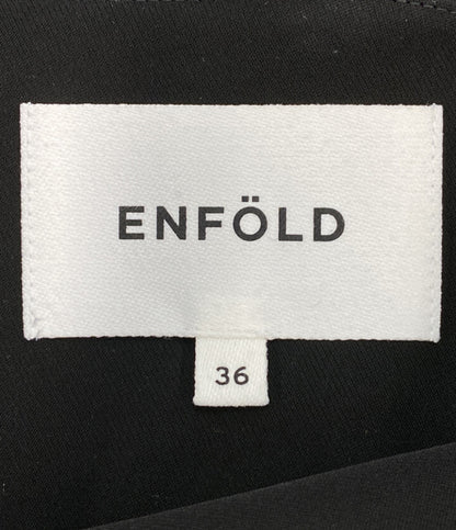 ENFOLD 300GS230-1330 ケープライクジャケット 24SS レディース SIZE 36 エンフォルド