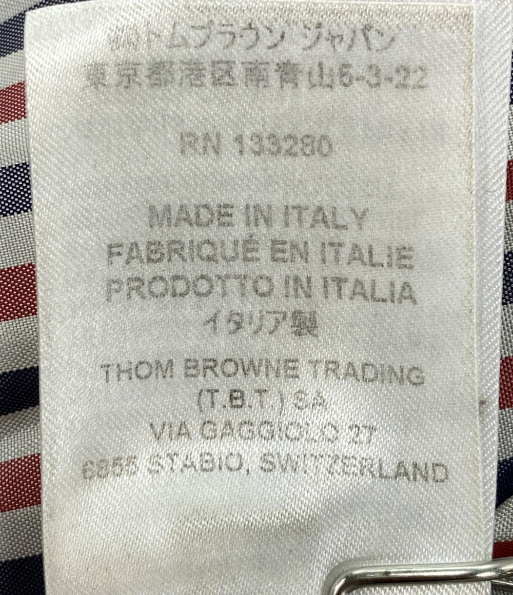 THOM BROWNE ツイル プリーツ ロングスカート FGC698V-00626-025 レディース SIZE 40 トムブラウン